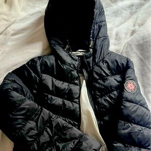 Madden girl black puffer coat